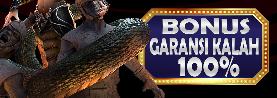 BONUS GARANSI KEKALAHAN 100% LANGSUNG CLAIM